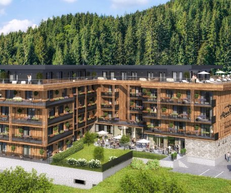 Rozšířená nabídka apartmánů v rámci oblíbeného projektu Taxacher Kirchberg