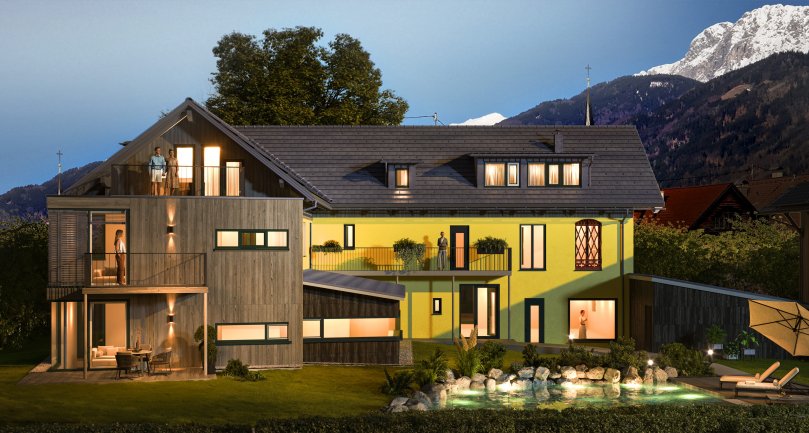 "Home at Last" - the fresh residential scheme in Rattendorf is unmistakably astonishing!