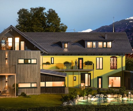 "Home at Last" - the fresh residential scheme in Rattendorf is unmistakably astonishing!