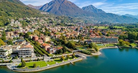Vilové apartmány so záhradou na brehu jazera Lago di Lugano